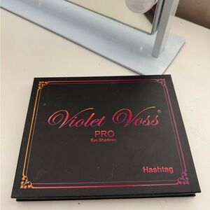 Violet Voss PRO Eyeshadow Palette — Black with Pink and Orange Accents